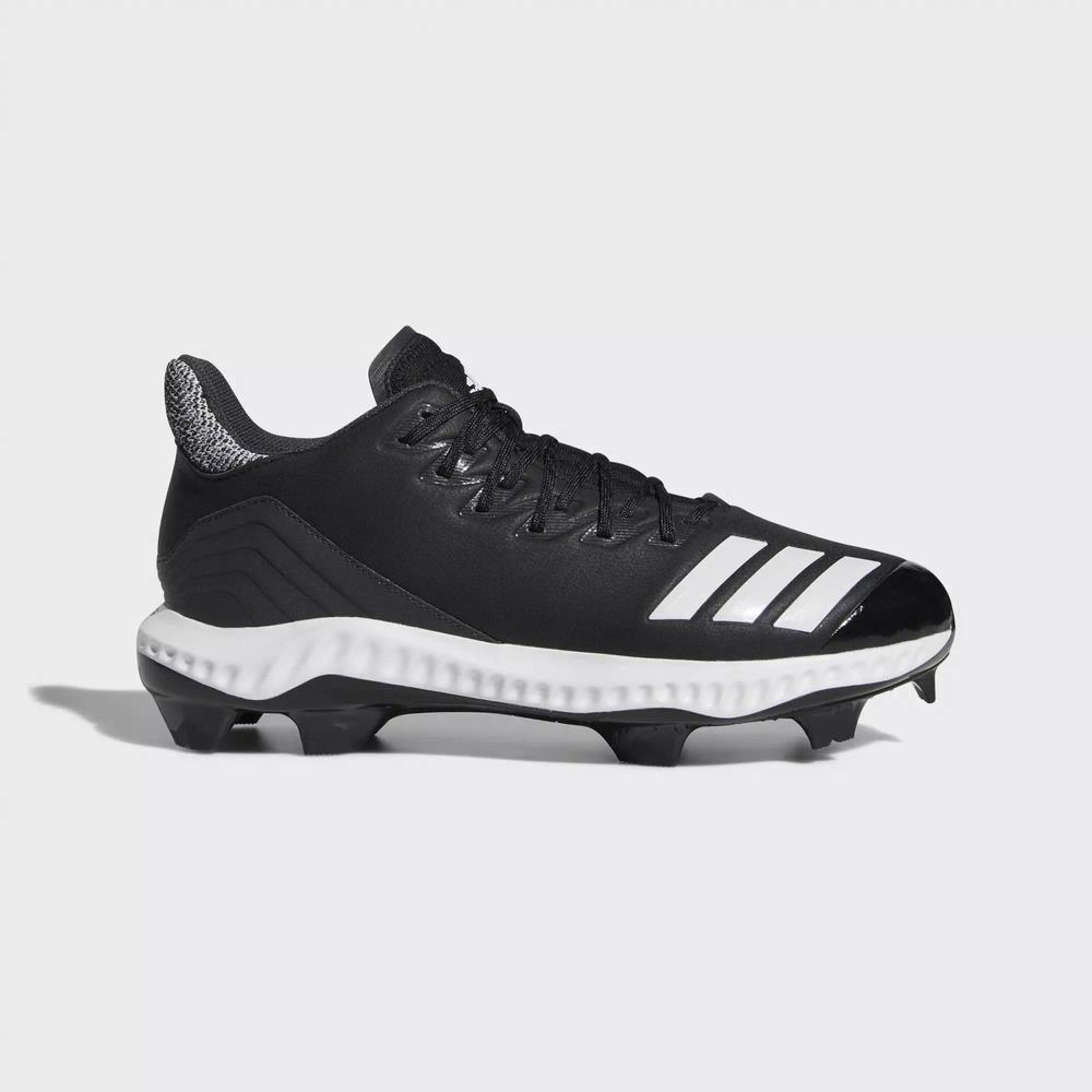 Adidas Icon Bounce TPU Spikes De Beisbol Negros Para Hombre (MX-36129)